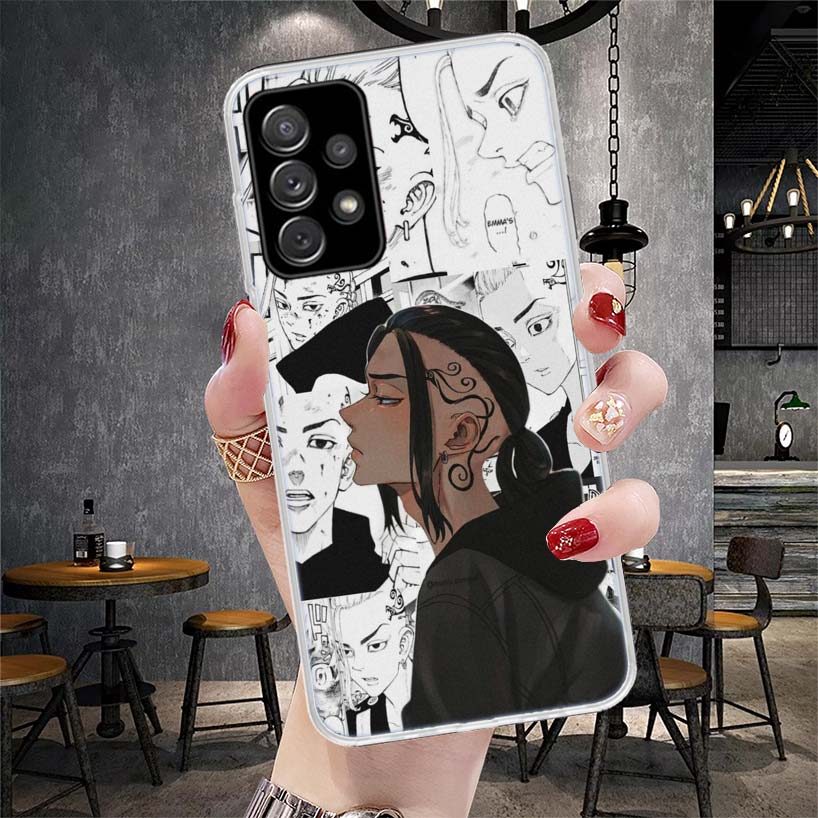 Anime Tokyo Aevengers Phone Case For Samsung Galaxy A12 A22 A32 A52 A72 A02S A51 A50S A71 A70 A31 A20S Note 20 Ultra S10 A10S Ga