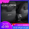 Für Jeep Leder Auto Anti-Tritt-Matten Auto Sitzrücken-Schutzabdeckung Für Jeep Grand Cherokee Wrangler JK Gladiator Compass Rene