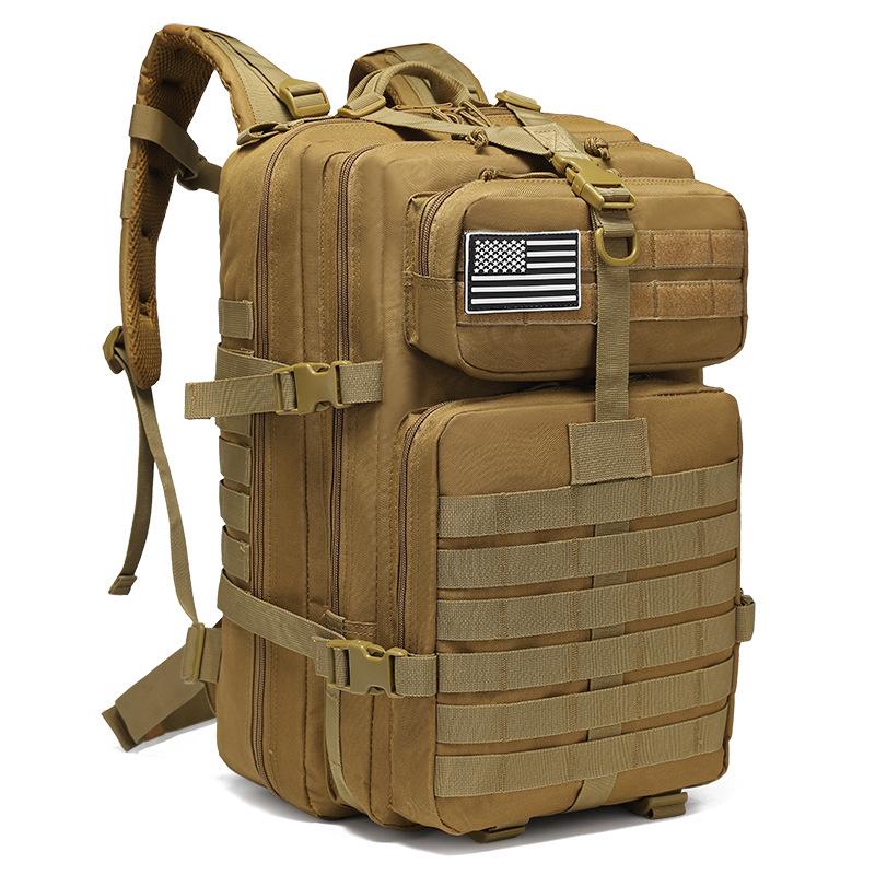 Outdoor Tactical Backpack Hiking Mountaineering Camping Large Capacity MOLLE Expands New P Backpack