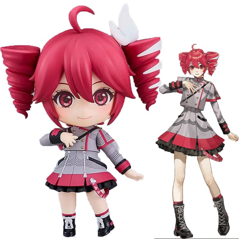 10cm Action Figures Anime Q Version PVC Doll Model Toy Cosplay Figurine Stand Model Desk Display Decor Standing Gift