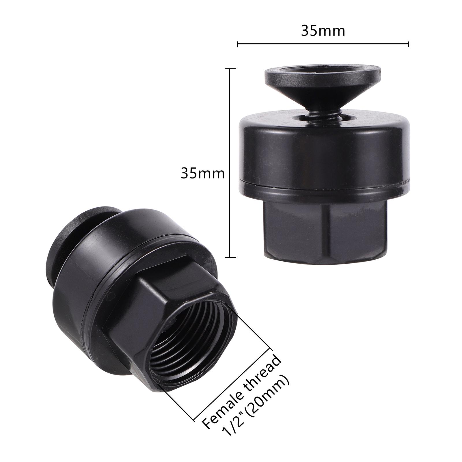 

5Pcs 1/2 3/4 Female Thread 360 Degree Adjustable Refraction Nozzle Sprinkler Head Thread Connection Garden Watering Sprinkler