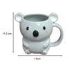 Cute Coffee Mug Water Cups Novelty with Handle Home Decor Morning Tea Milk Mug for Valentine's Day Birthday Present Xmas Couple
