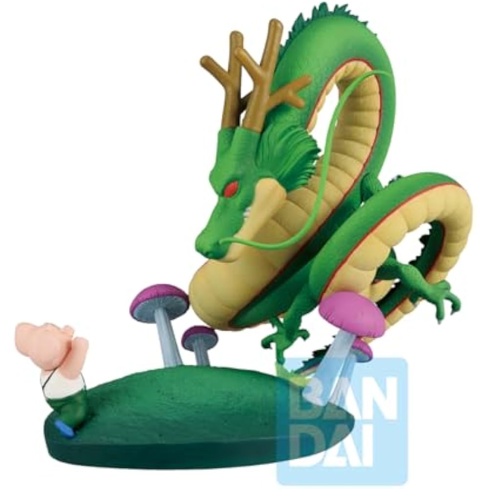 Ichibansho Figure - Dragon Ball - Oolong & Shenlong (Dragon History II) Revival Moments Collector...