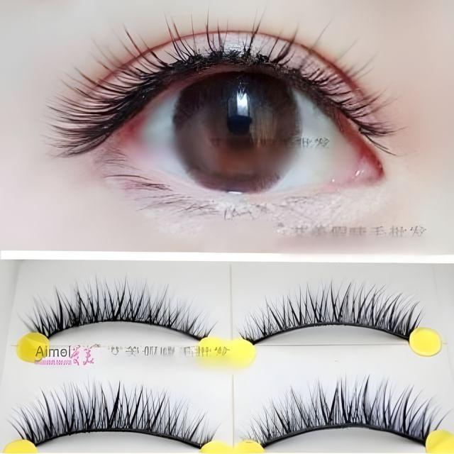 

Aimo - Set of 5 Pairs: Natural Crisscross False Eyelashes