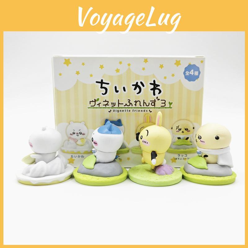 Figurines Cartoon Chiikawa Desktop Decor Collectible Kids Birthday Toys Gift