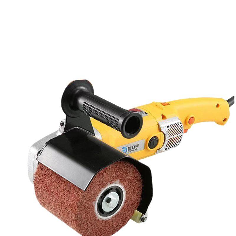 Hot Selling Stainless Steel Handheld Electric Polisher: Rust Remover & Mirror Surface Metal/Wood Wire Drawing Machine