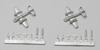 Pit Road Skywave Series Desert Shield 1 Metal Plastic Model Kit with Two Molded Color 1/700 OV-1A Mohawks, S6M,