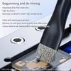 Zinnlot Reinigungsbürste Für Telefon Motherboard Pad Reparatur Metallborsten Und Ergonomisches Griffdesign