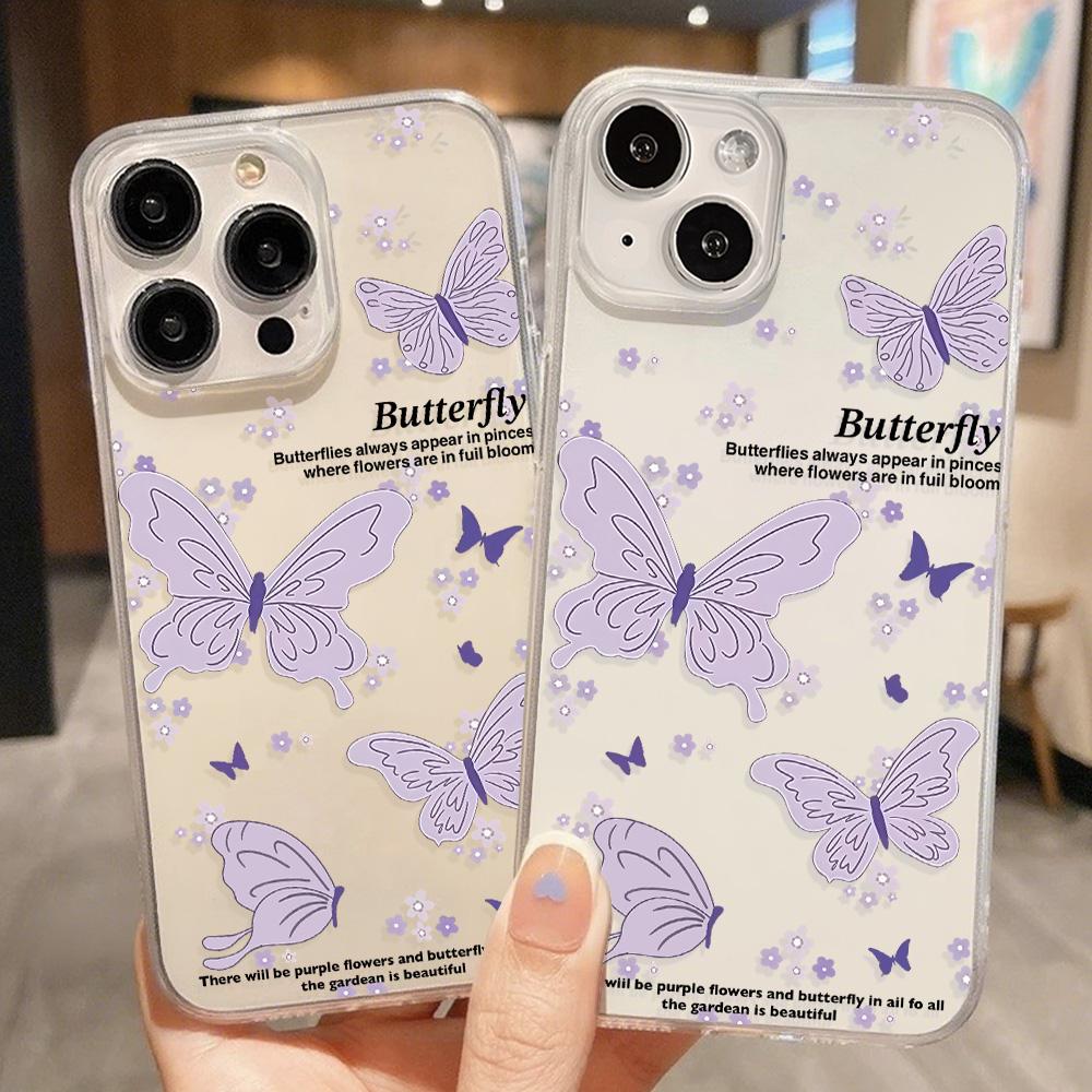 Acrylic Phone Case for iPhone 11 12 13 14 Pro 12 14 16 Pro Max for Samsung A16 A36 A56 S24 FE High-quality Painted Anti-fall Mobile Phone Case