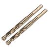 2pcs Reduced Shank Twist Drill Bits 12/13.5/14/15.5/16mm Nitride & Titanium Coated HSS-6542