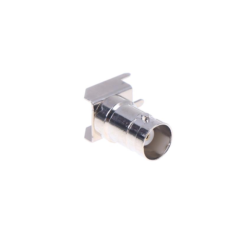 5/10/20Pcs 50 Ohm Q9 Bnc Female Right Angle 90 Degree Plug Solder Cup Pcb Nickel Plated Brass Rf Coaxial Adapters