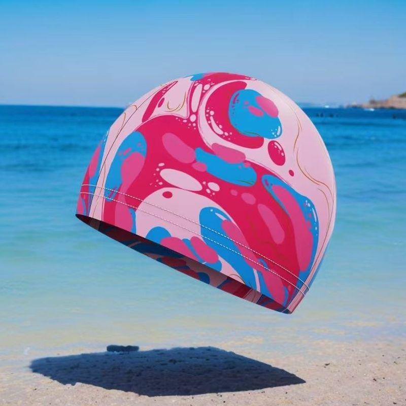 Unisex High Elasticity Breathable Swim Cap for Adults & Older Children