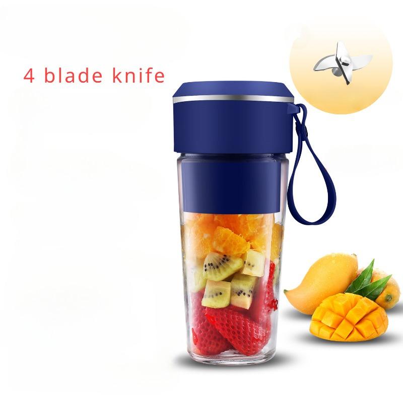 Tragbarer Entsafter, multifunktionale Saftmaschine, tragbarer Entsafterbecher für Zuhause, Obst- und Gemüsemaschine, elektrisches Rühren