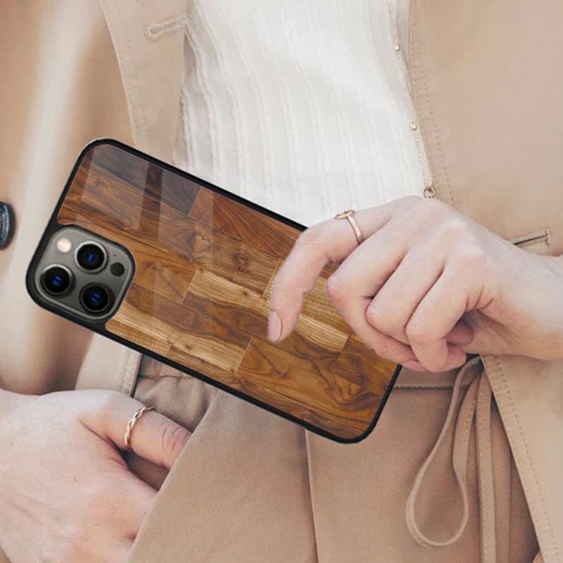 Oak Wood Texture Pattern Magnetic Phone Case For APPLE iPhone 17 Air 16 14 13 12 Pro Max 15 Plus Wireless Charge MagSafe Cover