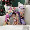 KPop Funny Cute DDemon Pattern Suitable for Home Bedroom Car Office Decoration Living Room Sofa Cushion Cover Pillowcase