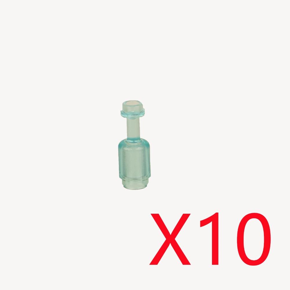 MOC City Building Blocks Character Scene Creative Accessories Mini Brick Color Wine Bottle Reagent Bottle Set Box Toy Gift X007