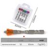 Precision Magnetic Dual-Head Screwdriver with Cross Positioning