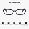 Small Square Frame Reading Glasses for Women Men Ultralight Presbyopia Eyeglasses Vintage Anti-blue Light Hyperopia Eyeglasses