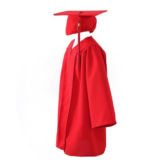 5 ks/sada bakalářských uniformních obleků zahrnuje klobouk, střapec, lano s vyznamenáním, štolu na zip, zapínání na promoci, župan, doktor, mistr, promoční párty oblečení