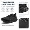 Asics Gel-Cumulus 27 Bequeme Low-Top Laufschuhe Damen Sneaker Schwarz 1012B873-001