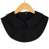 White Fake Collar Shirt Women Blouse Peter Pan Detachable Lapel Fake Collar for Women Clothes Accessories False Collar Woman Tie