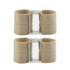 1/2Pcs Double Hole Toe Separator Bunion Corrector Hallux Valgus Orthosis Pedicure Foot Care Toe Straightener