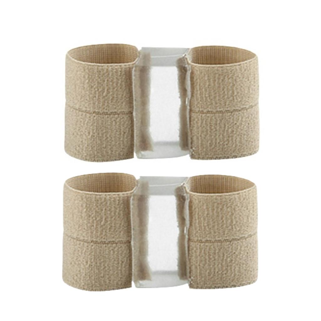 1/2Pcs Double Hole Toe Separator Bunion Corrector Hallux Valgus Orthosis Pedicure Foot Care Toe Straightener