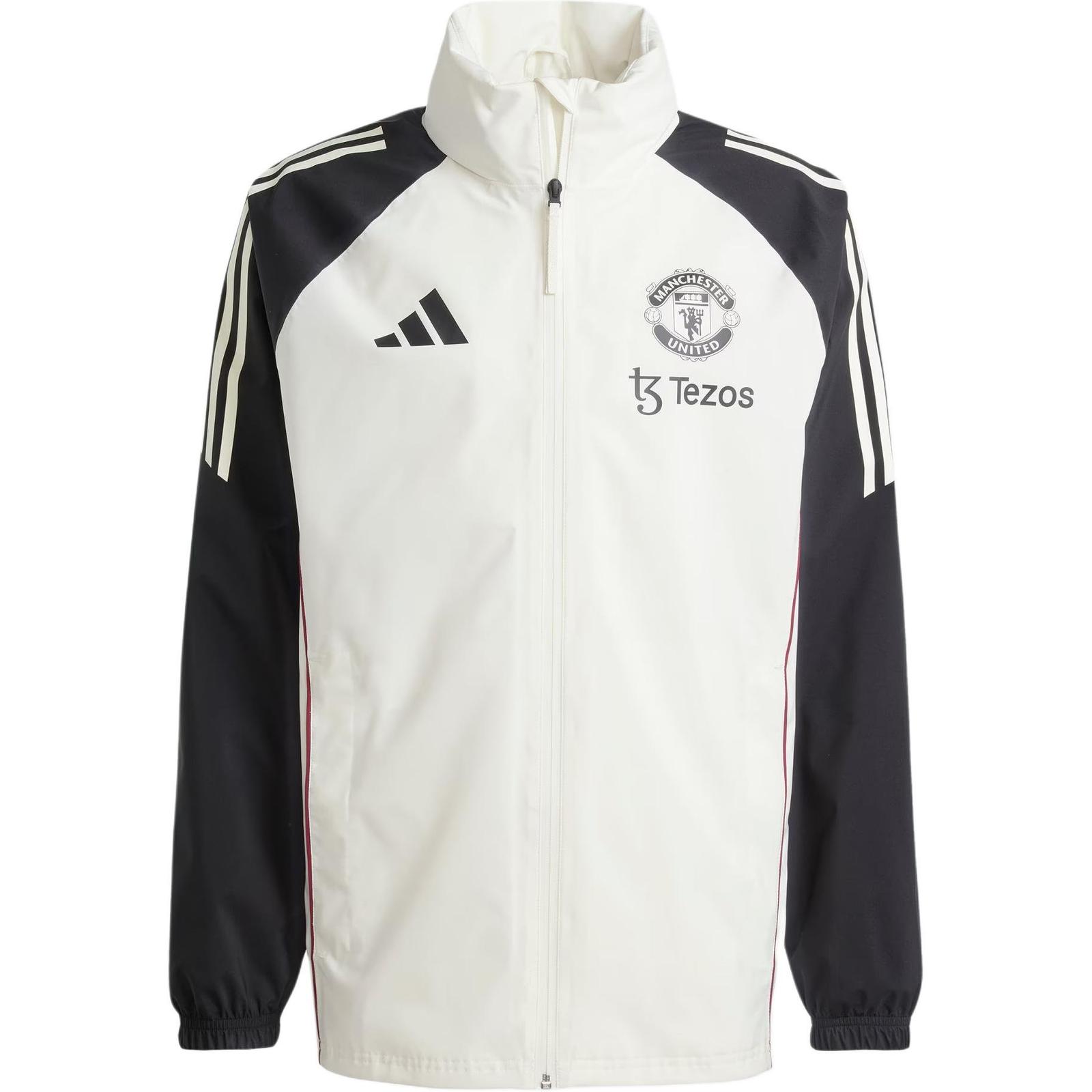 Adidas MUFC Jacket Men s Jade White/Black JE3725 XS