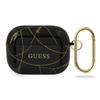 Etui Do AirPods Pro Guess Gold Chain Collection Czarne