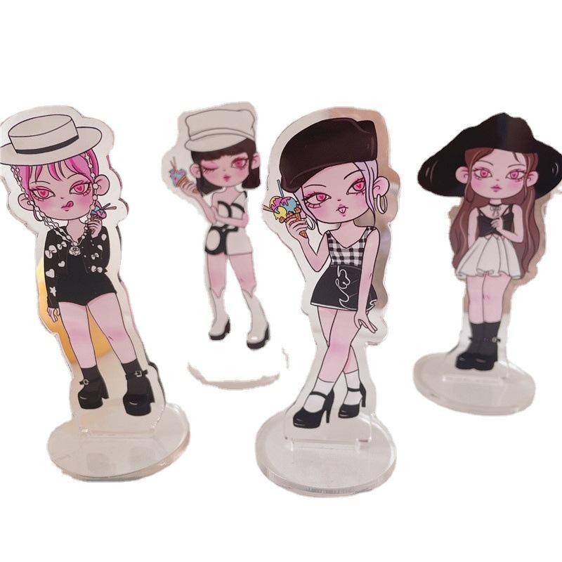 Blackpink Acryl-Aufsteller Schreibtischdekoration Für Fans Und Sammler