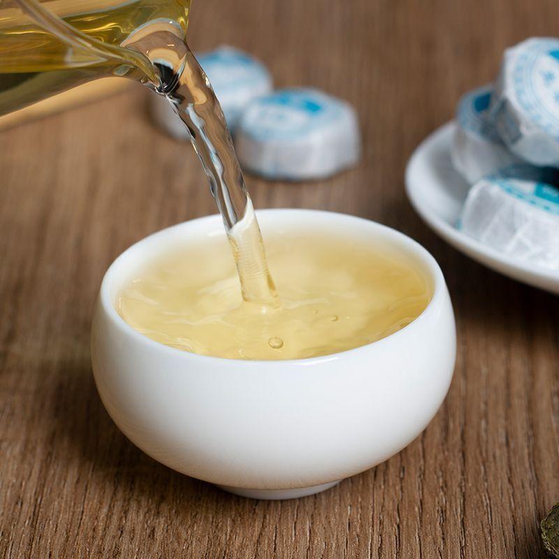 Pu Erh Tuocha cu aromă de frunză de lotus Mini Fitness Shen Puer Ceai Pu'er 500g RAW