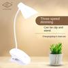 Long-term New Rechargeable Eye-protection Touch Desk Lamp with Clip