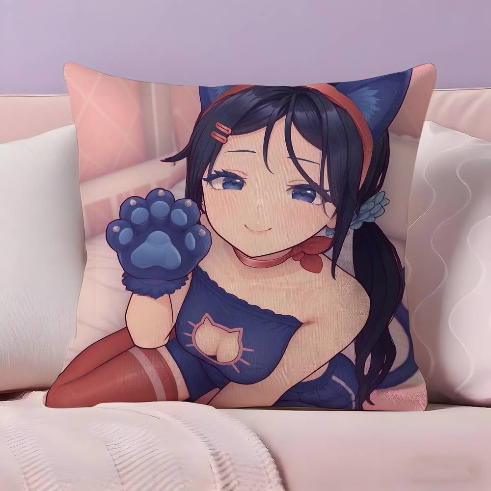 Horror Games M-MiSide Pillow Case  Ultra Soft Skin Friendly Fabric Cloud Like Comfort & Concealed Zipper