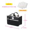 HAKUBA Chululu Inner Customizable Foldable When Not in 4977187374889 Bag-in-Bag Bag, Horizontal, Small, Black, Dividers, Freestanding, Use,