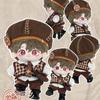 Postman Cotton Doll Clothes Uniform No Attribute Doll Clothes Plush Doll Clothes  20cm Cotton Doll