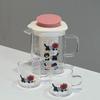 Shangqi Pink Hello Kitty 800ml Glass Tea Infuser Pot