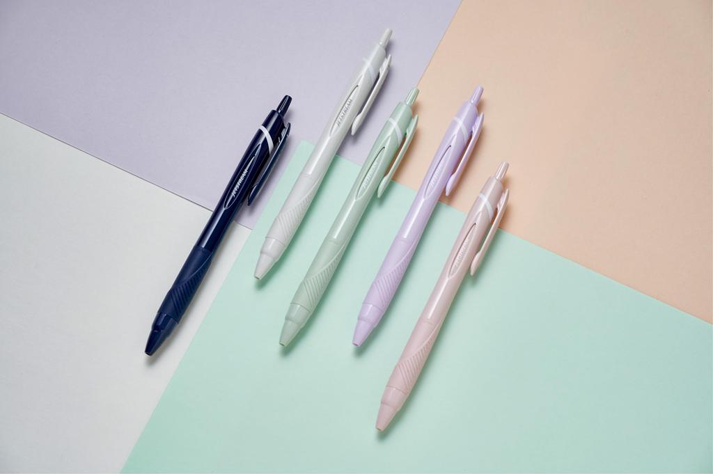 Mitsubishi Pencil Jetstream Ballpoint 10 Dark Easy to Oil-Based Pens, Pens, 0.5mm, Navy, Write, SXN15005.10, 10-Pack