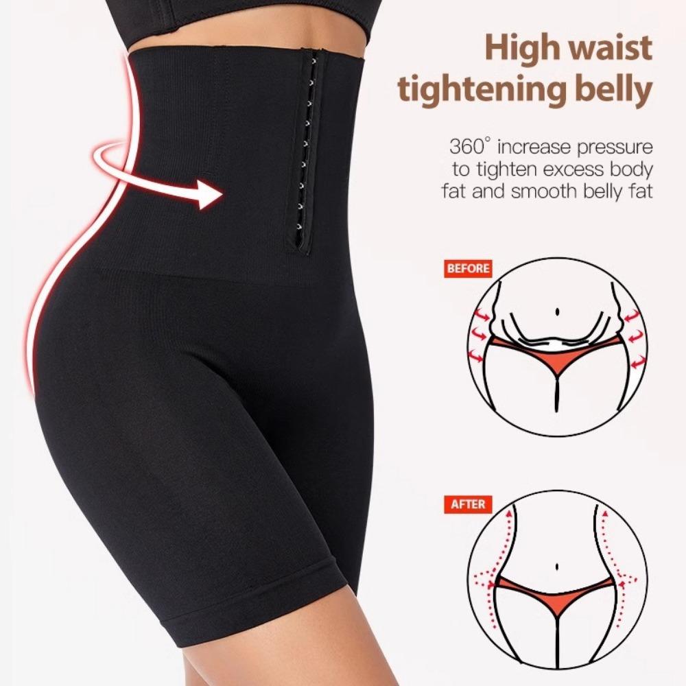 High Waist Belly Pants Women's Postpartum Waist Waist Corset Hip Lift Tight Breasted Adjustment Seamless Flat Angle Large Size Hip Lift Pants