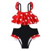 2026 Cute Girls' One-Piece Swimwear - Small & Medium Children's Bikini