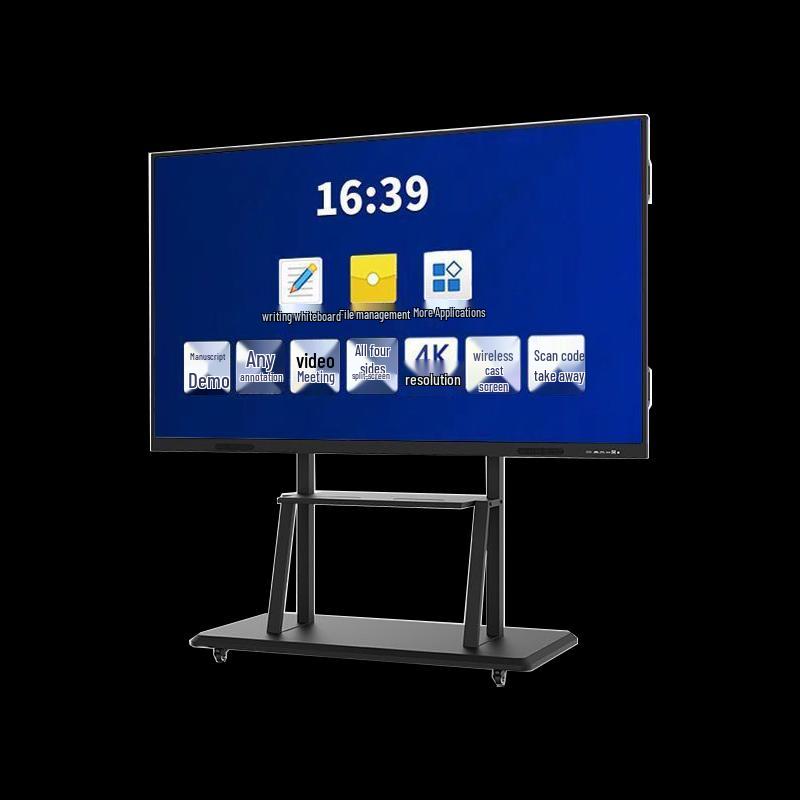 OLOEY 4K Interactive Flat Panel Display with Mobile Cart (CN Version)