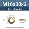 Yigu Durable Brass Flat Washers: M2-M12 Screws