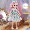 12 Inch 30 CM Bjd Anime Doll With Clothes Kids Girls 4 To 16 Years Dollhouse Accessories Skirt Hat Headdress Dress Up DIY Toys
