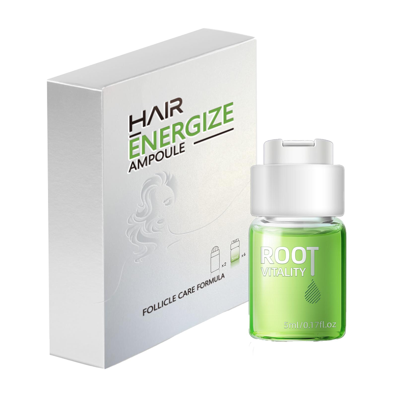 Soft Hair Care Roller Liquid Lustrous Hair Nourishing Care Daily Scalp Care 5ml зелёный