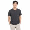 Limid Men S Cooling Ribbed Henry Neck T ShirT 5c TSh hNeck