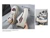 Men's Autumn Breathable Canvas Sneakers - Korean Trend, Thick Sole, Casual Sport Board Shoes