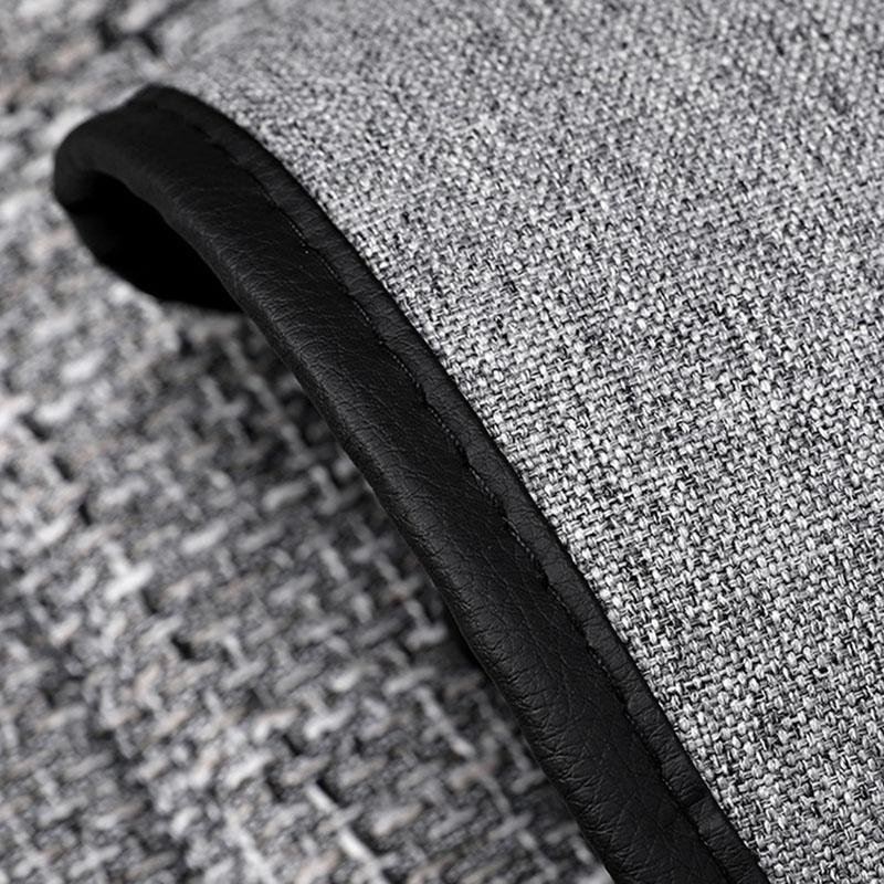 New Sport Style Synthetic Linen/Flax Breathable Car Seat Covers Full Set - Adjustable Seat Covers for 98% Other Types of Cars