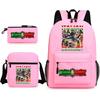 American Shanhaijing Backpack Student School Bag Shoulder Bag