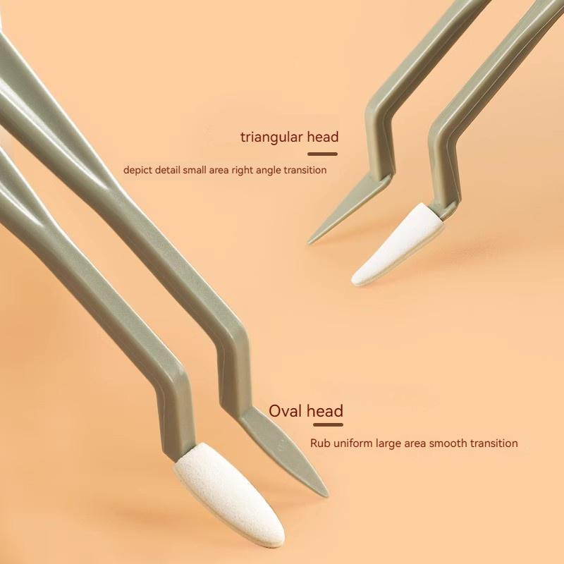 20 Stück Set Kunst Skizze Wischmesser Waschbarer Pinsel Schwamm Highlight Künstler Korrektur Detail Radierstift Skizze Reinigungs Werkzeuge Zeichnen