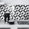 10Pcs 15*15cm Tile Stickers Waterproof Art Wall Decal  Living Room Wall Sofa Background
