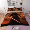 Star Wars Print Film Duvet Comforter Quilt Cover Bedding Set With Matching Pillowcases For Elegant Childrens Room Decor
